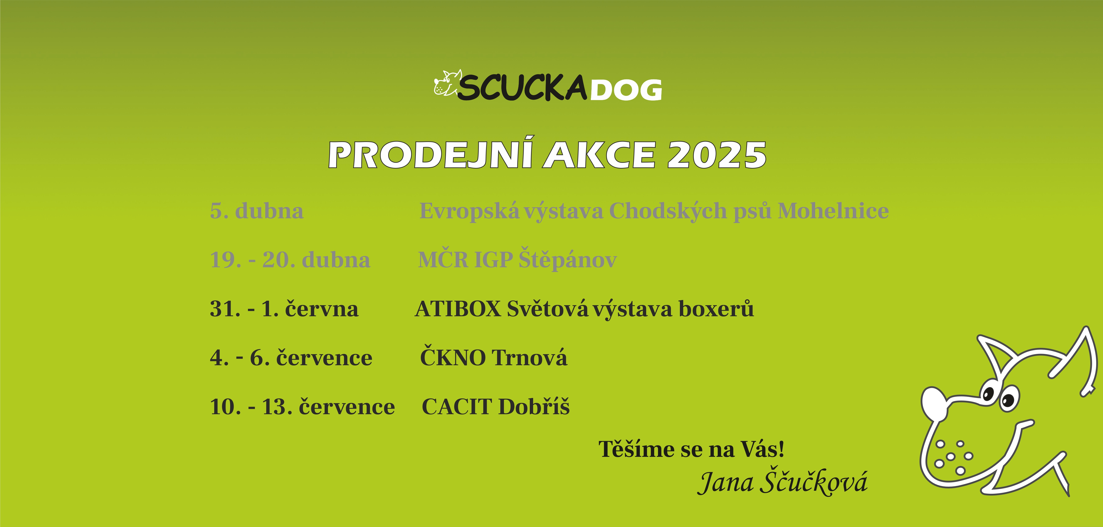 prodejní akce 2025